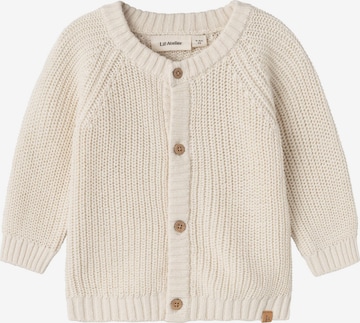 NAME IT Knit Cardigan in Beige: front