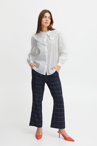 PULZ Jeans Blouse 'Olivia' in White
