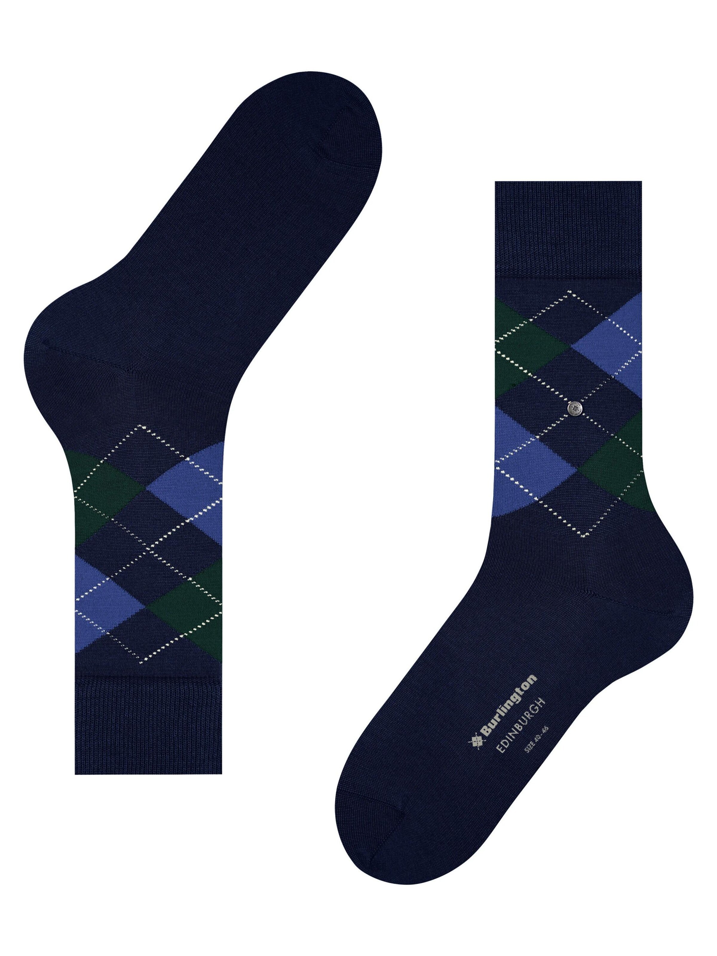 BURLINGTON Socken 'Edinburgh'‌‌‌ in Blau