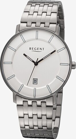 REGENT Analog Watch in Grey: front