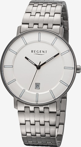 REGENT Analog Watch in Grey: front