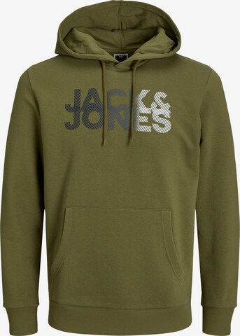 JACK & JONES Sweatshirt in Groen: voorkant