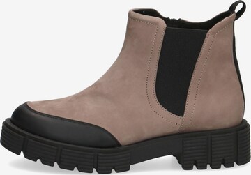 CAPRICE Chelsea Boots in Grau