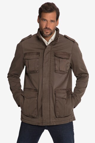 JP1880 Between-Season Jacket in Brown: front