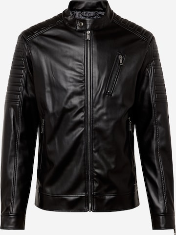 GUESSPrijelazna jakna - crna boja: prednji dio