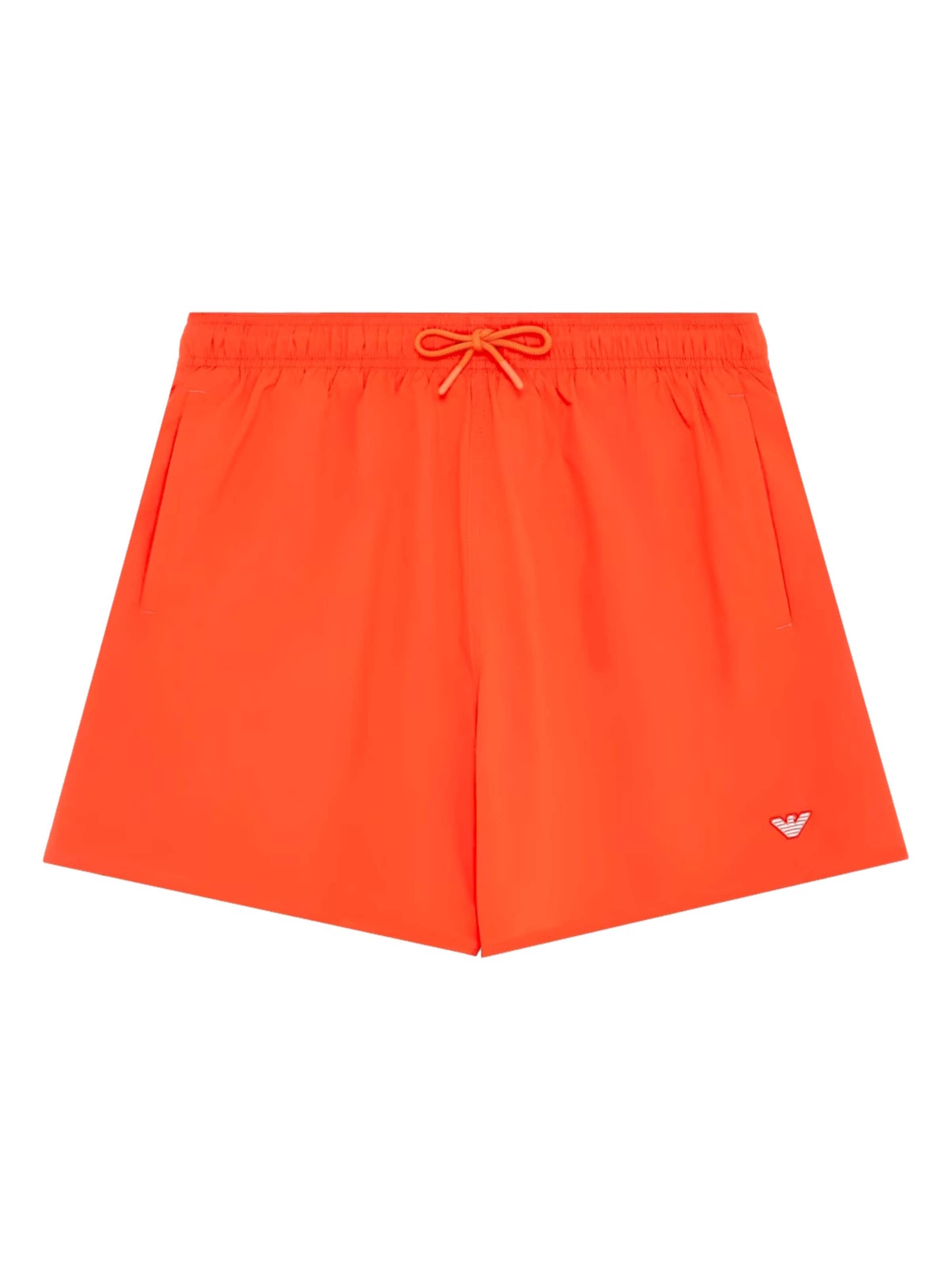 Emporio Armani Badeshorts in Rot: Vorderseite