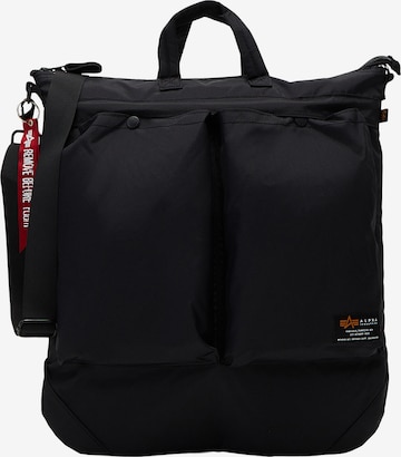 ALPHA INDUSTRIES Olkalaukku värissä musta: etupuoli
