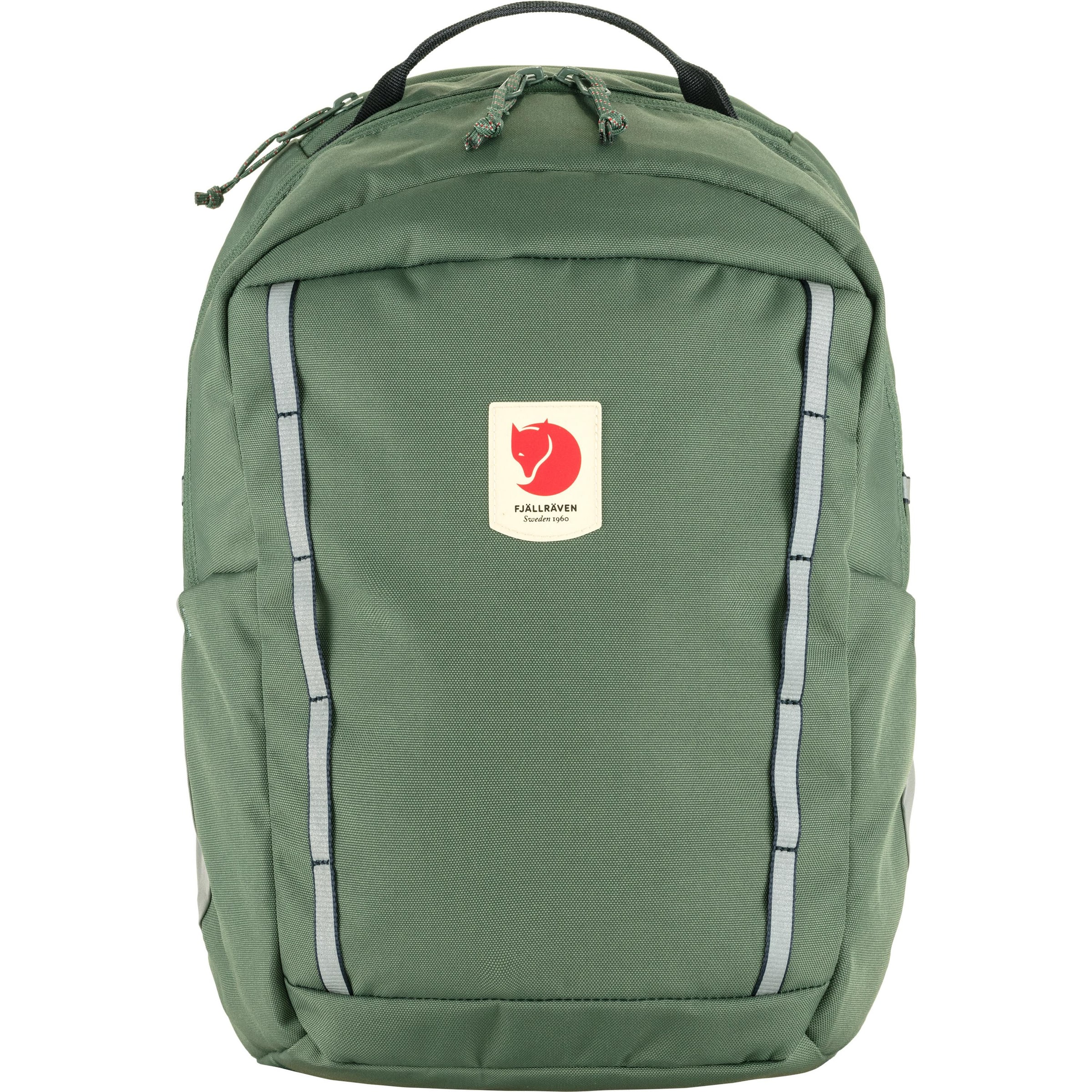 Zaino 'Skule' di Fjällräven in verde: frontale