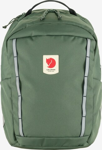 Zaino 'Skule' di Fjällräven in verde: frontale