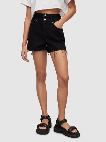 AllSaints Regular Shorts 'HAILEY' in Schwarz