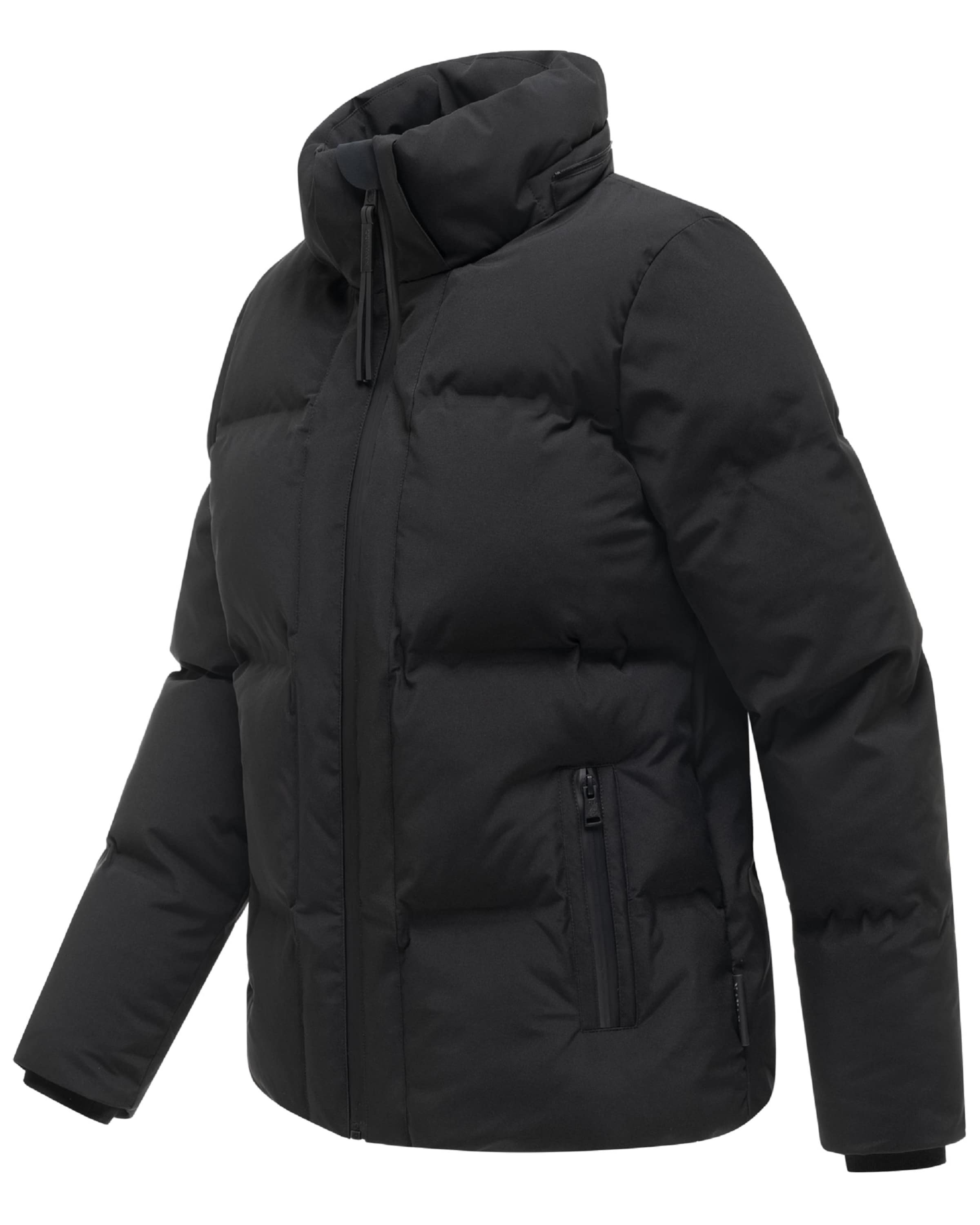 NAVAHOO Winterjas ' Wolkentanz XIV ' in Zwart