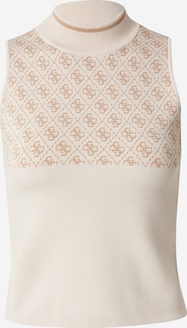 Tops en tricot 'LISE' GUESS en beige : devant