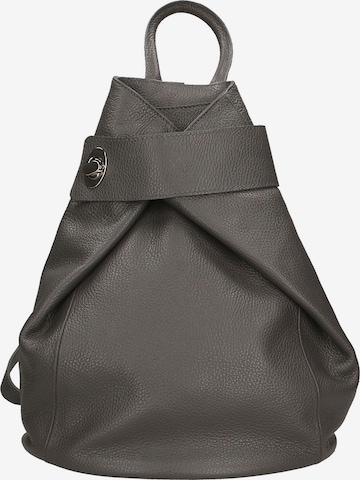 CHICCA BORSE Rugzak in Grijs: voorkant