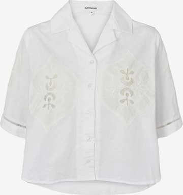 Soft Rebels Pusero 'Hayes' värissä valkoinen: etupuoli