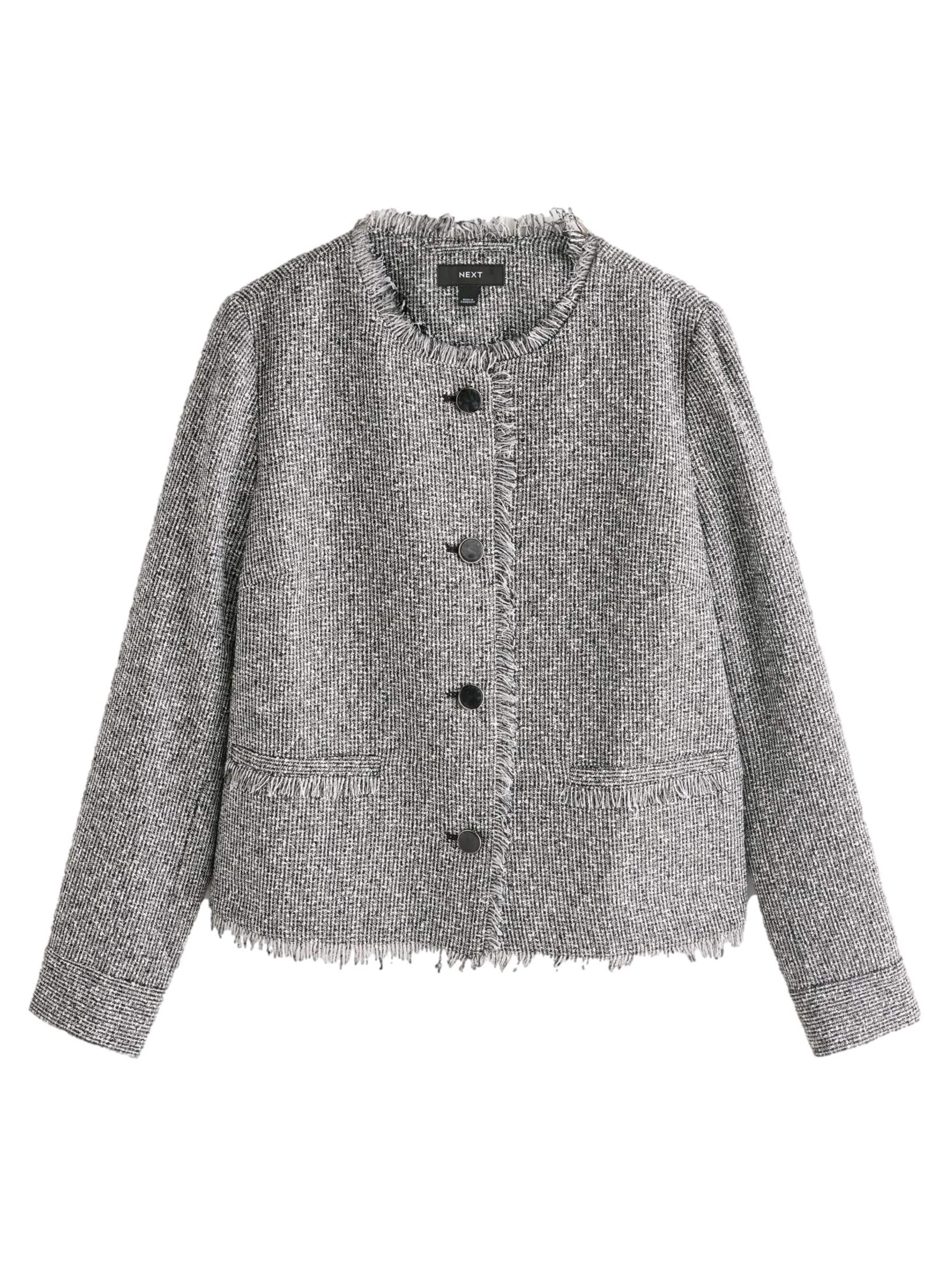 Next Přechodná bunda – černá: přední strana