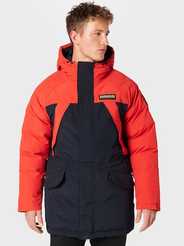 NAPAPIJRI Zimska jakna 'EPOCH' | rdeča barva: sprednja stran