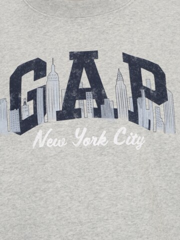 Sweat-shirt Gap Petite en gris