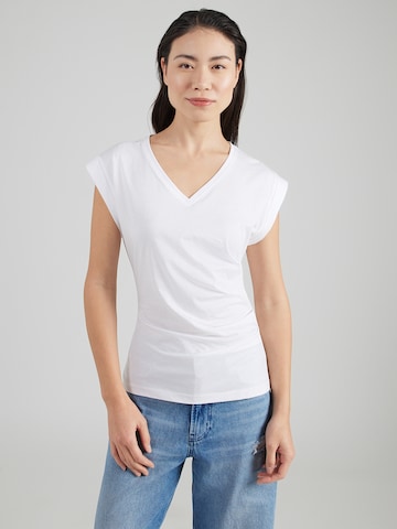 BOSS - Camisa 'Evka' em branco: frente