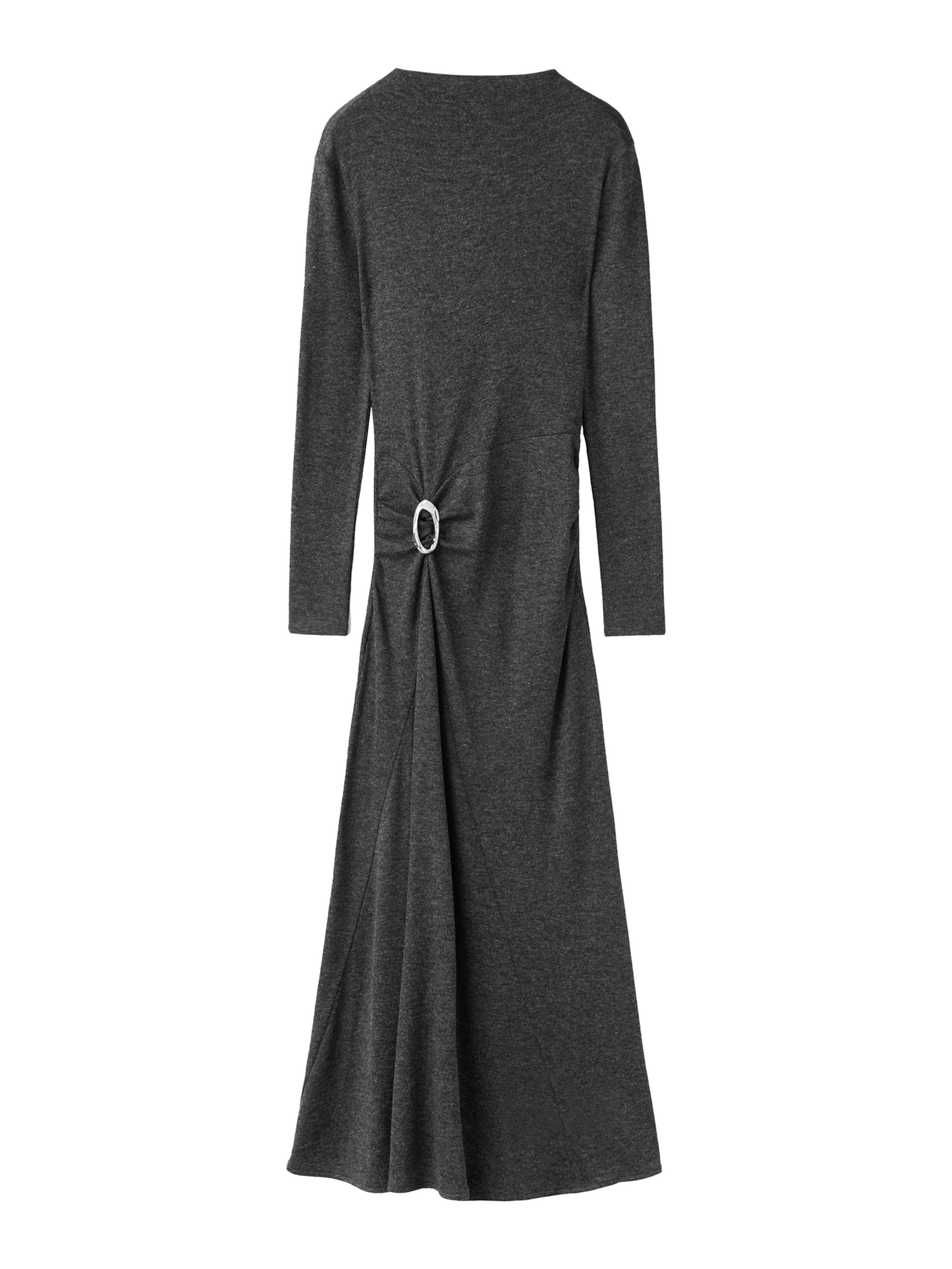 MANGO Kleid 'Avery' in Grau: Vorderseite