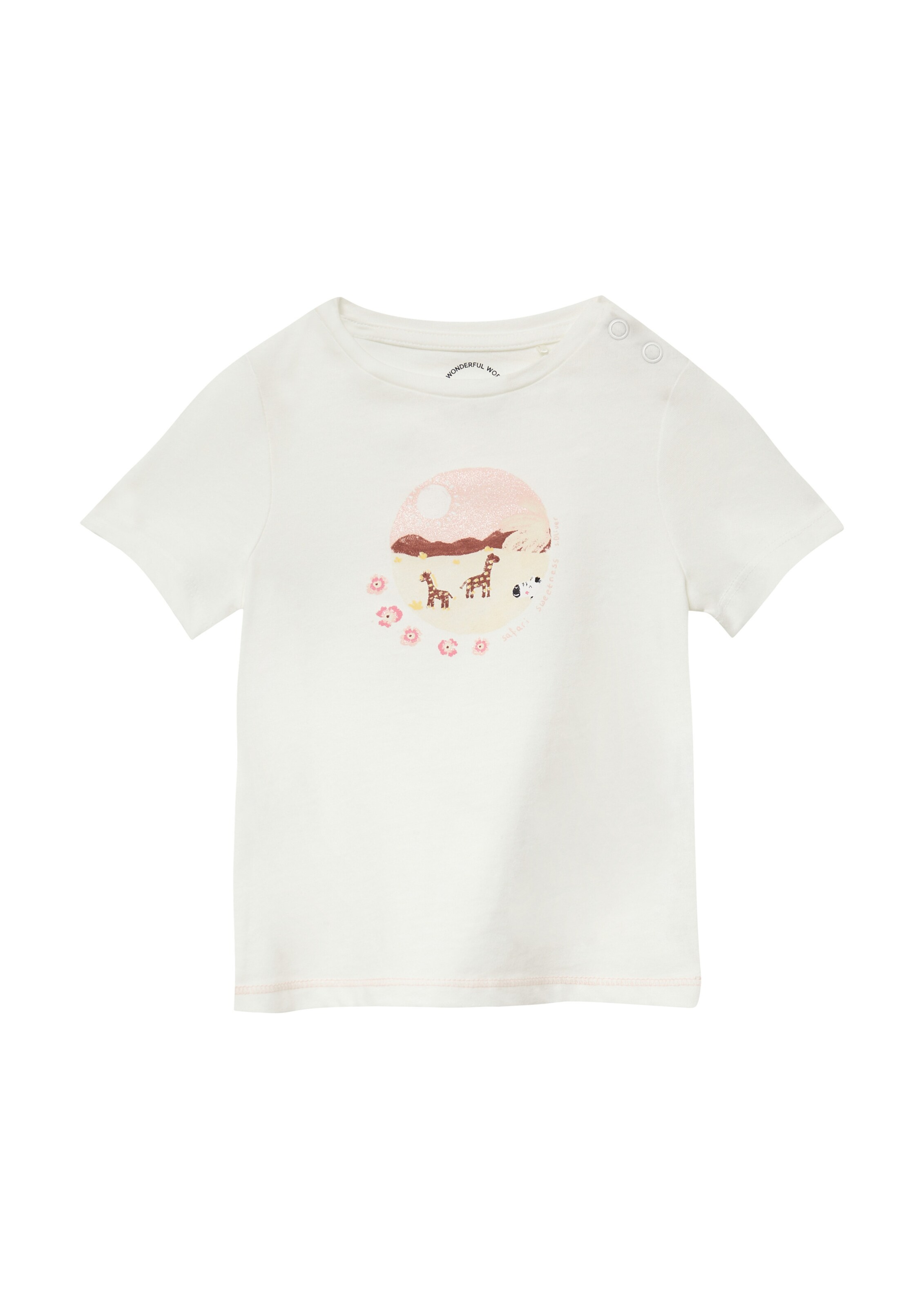 s.Oliver Shirt in Wit: voorkant