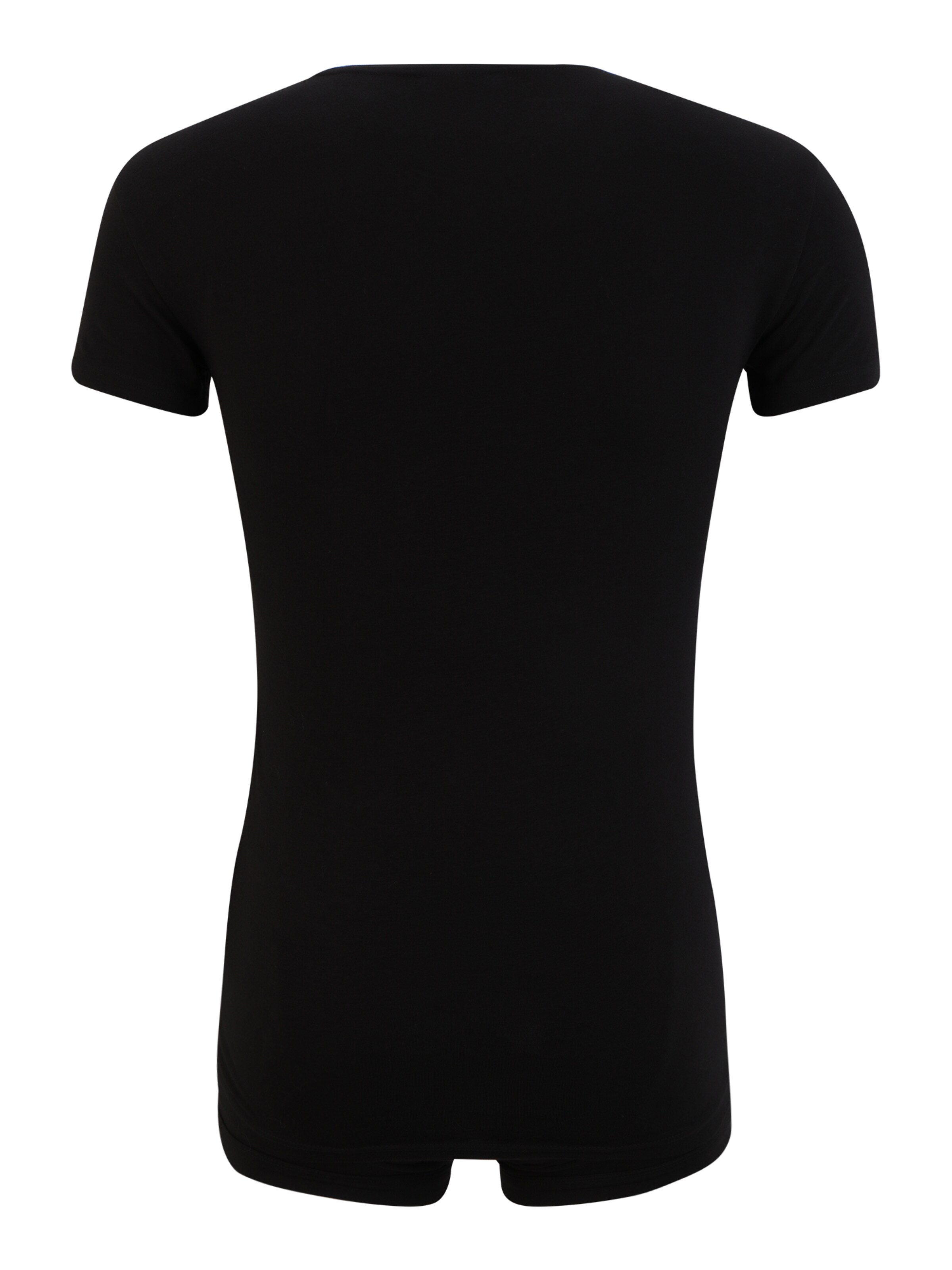 Männer Wäsche Emporio Armani T-Shirt + Trunk in Schwarz - VG31852 Männer Wäsche Emporio Armani T-Shirt + Trunk in Schwarz - VG31852