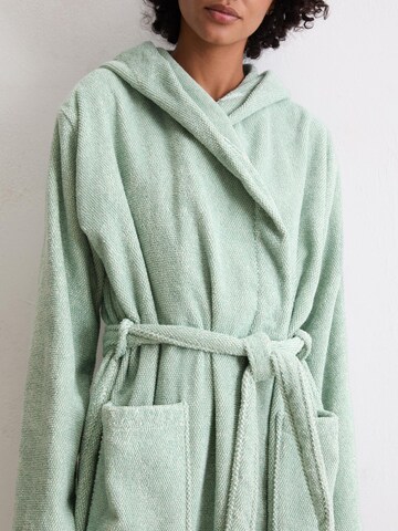 Marc O'Polo Long Bathrobe 'Timeless ' in Green