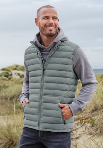 Elbsand Vest in Grey: front