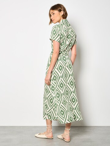 Apricot Dress ' ' in Green