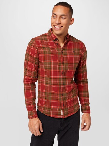 BLEND Slim Fit Skjorte i rød: forside