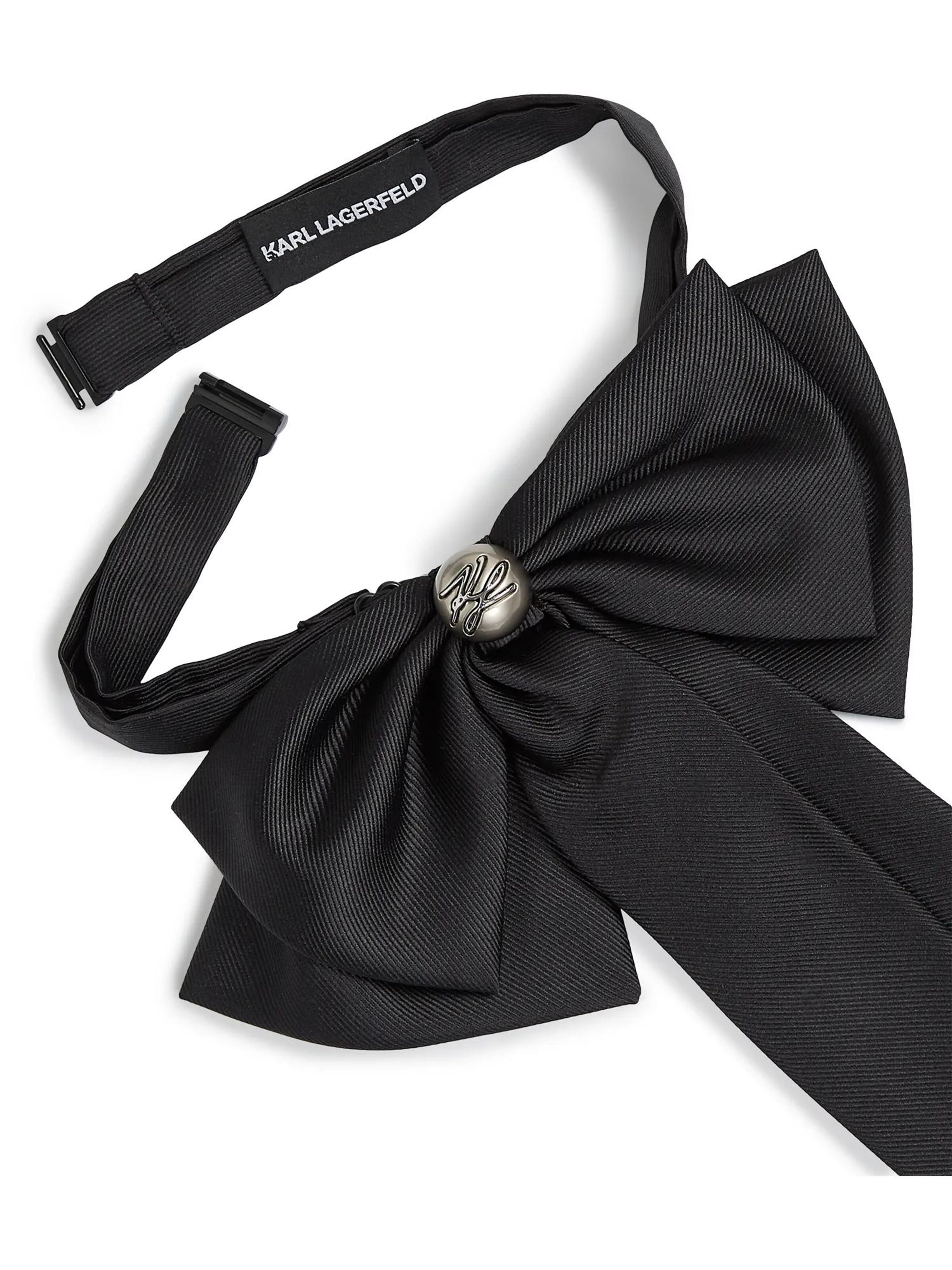 Karl Lagerfeld Kragen in Schwarz