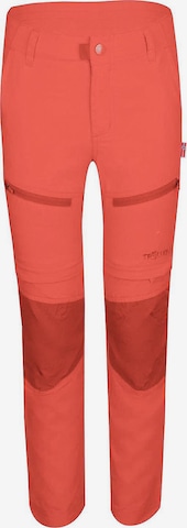 TROLLKIDS Outdoor Pants in Orange: front