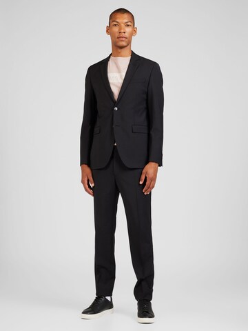 Karl Lagerfeld Regular Anzug 'DRIVE' in Schwarz: Vorderseite
