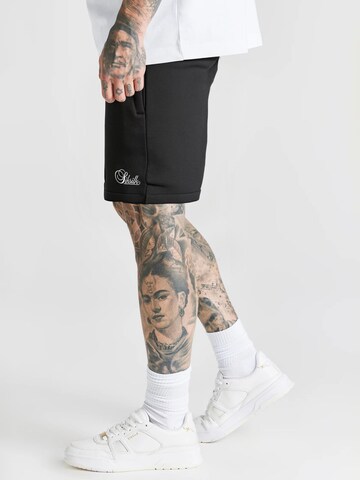SikSilk Regular Shorts in Schwarz