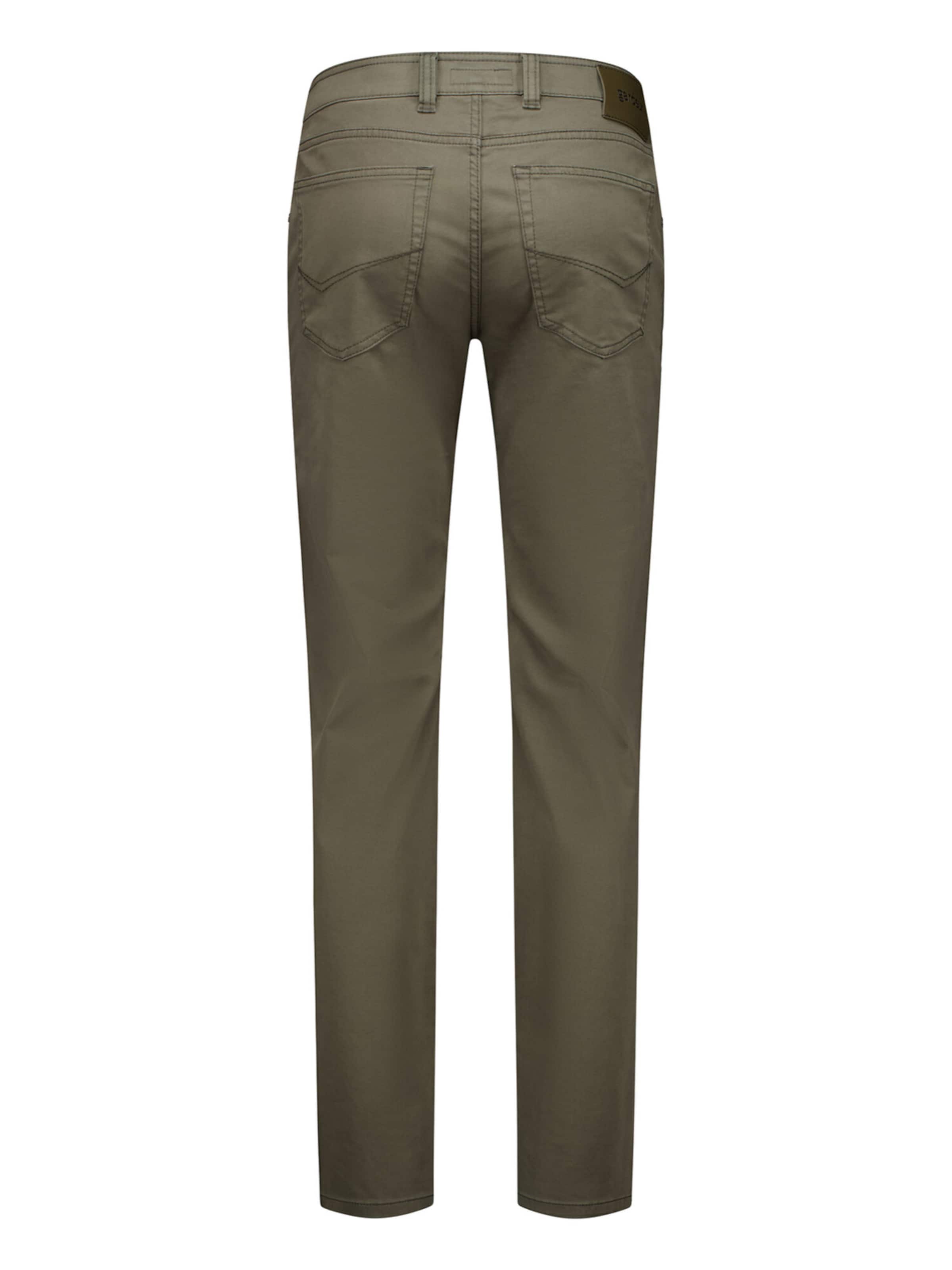 Gardeur Slim fit Trousers 'BILL' in Green