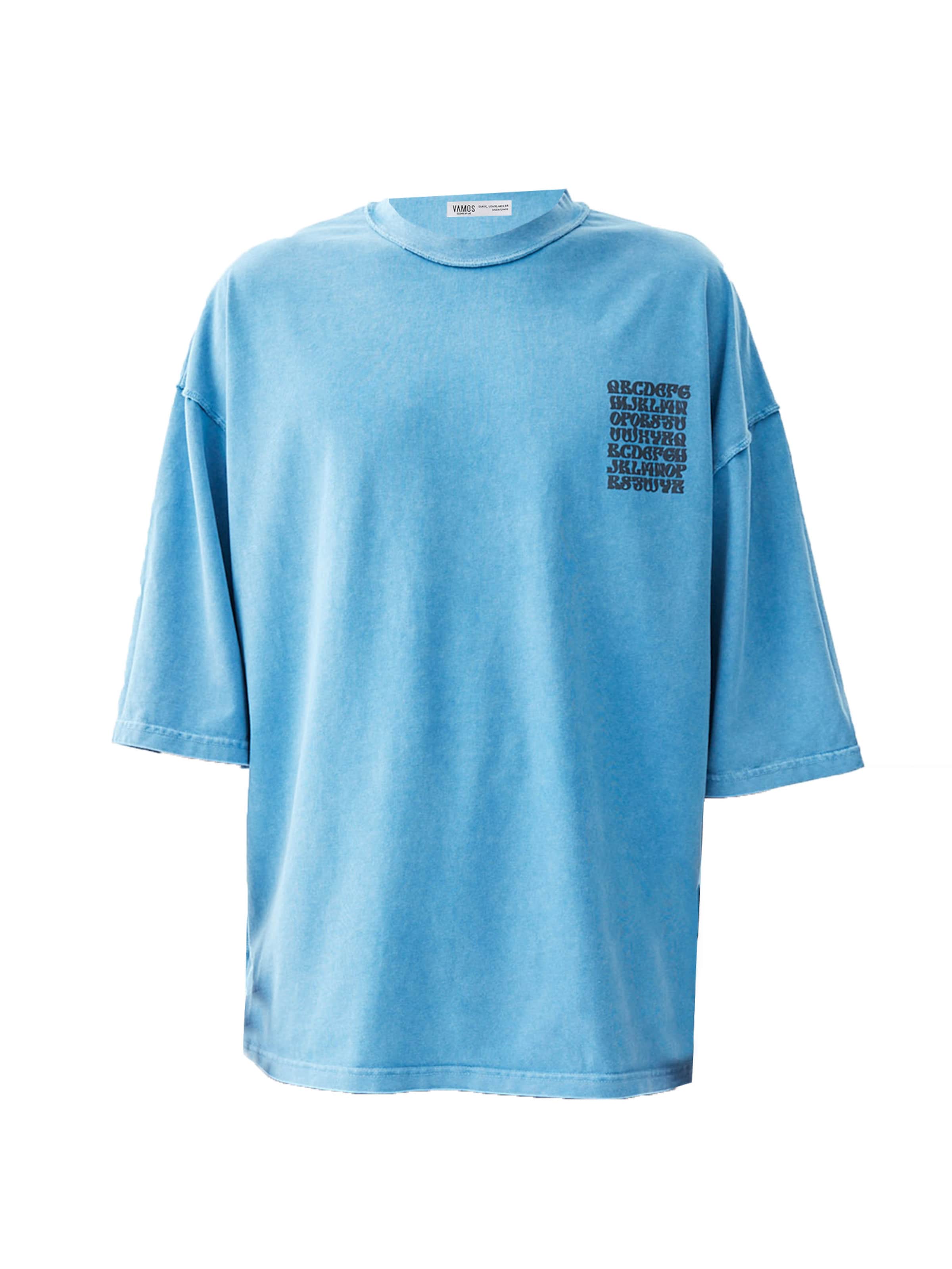 VAMOS CLO Särk, värv sinine: eest vaates