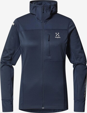 Haglöfs Fleece Jacket 'L.I.M' in Blue: front