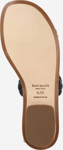 Kate Spade Klapki 'MIAMI' w kolorze czarny