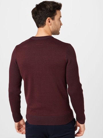 Pull-over TOM TAILOR en rouge