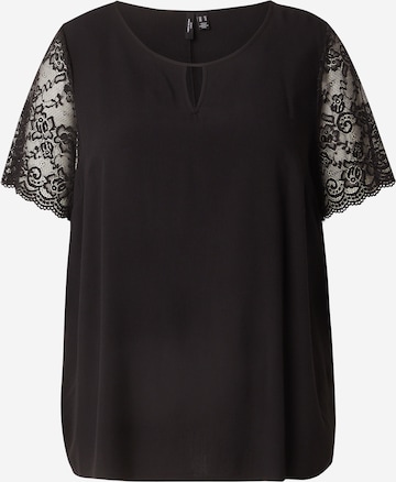 Vero Moda Curve Pusero 'VMCRusk' värissä musta: etupuoli