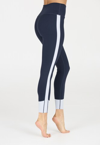 Athlecia Skinny Tights 'Aspasia' in Blau
