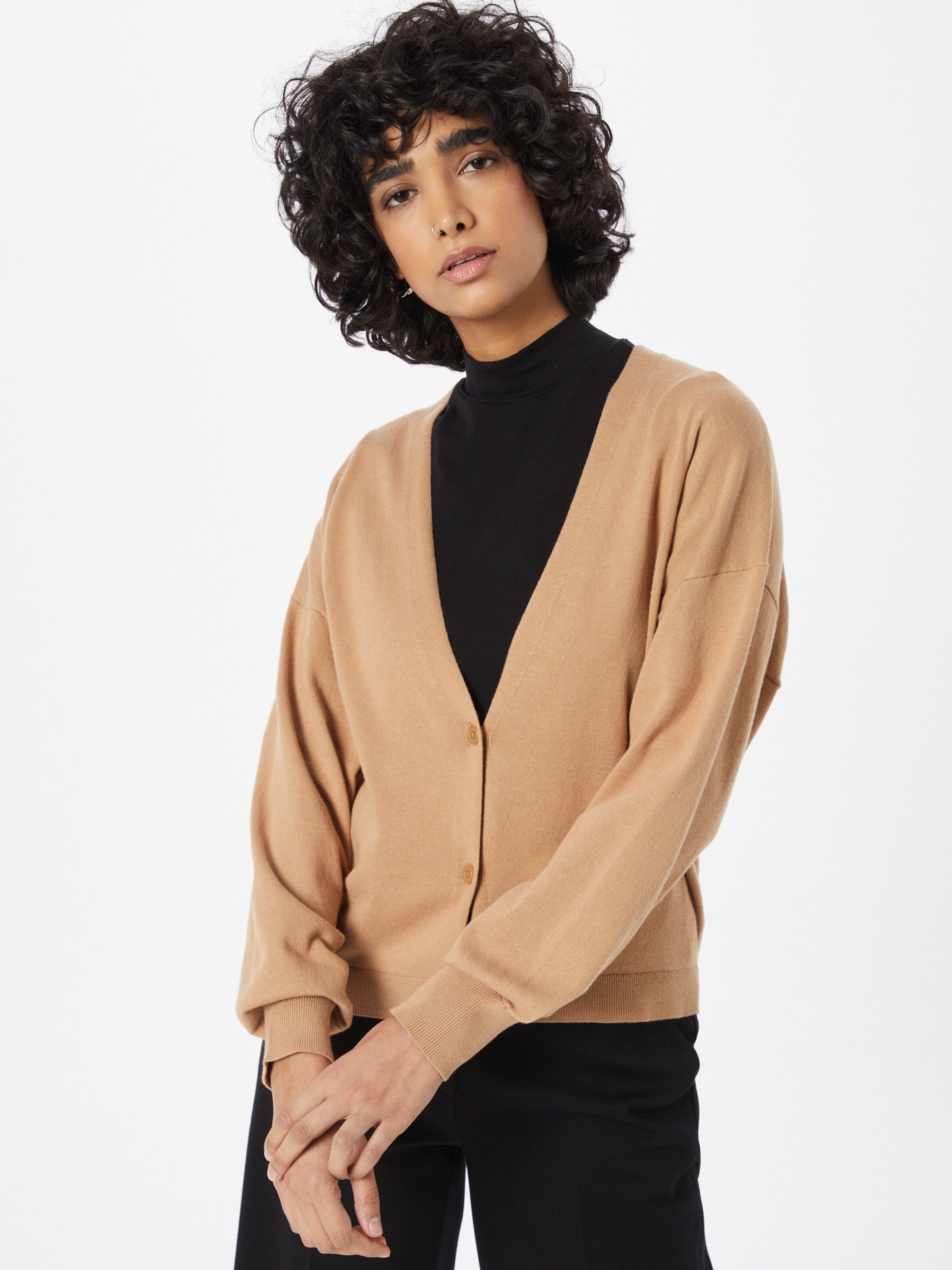 Frauen Pullover & Strick Esprit Collection Strickjacke in Camel - XM81585 Frauen Pullover & Strick Esprit Collection Strickjacke in Camel - XM81585