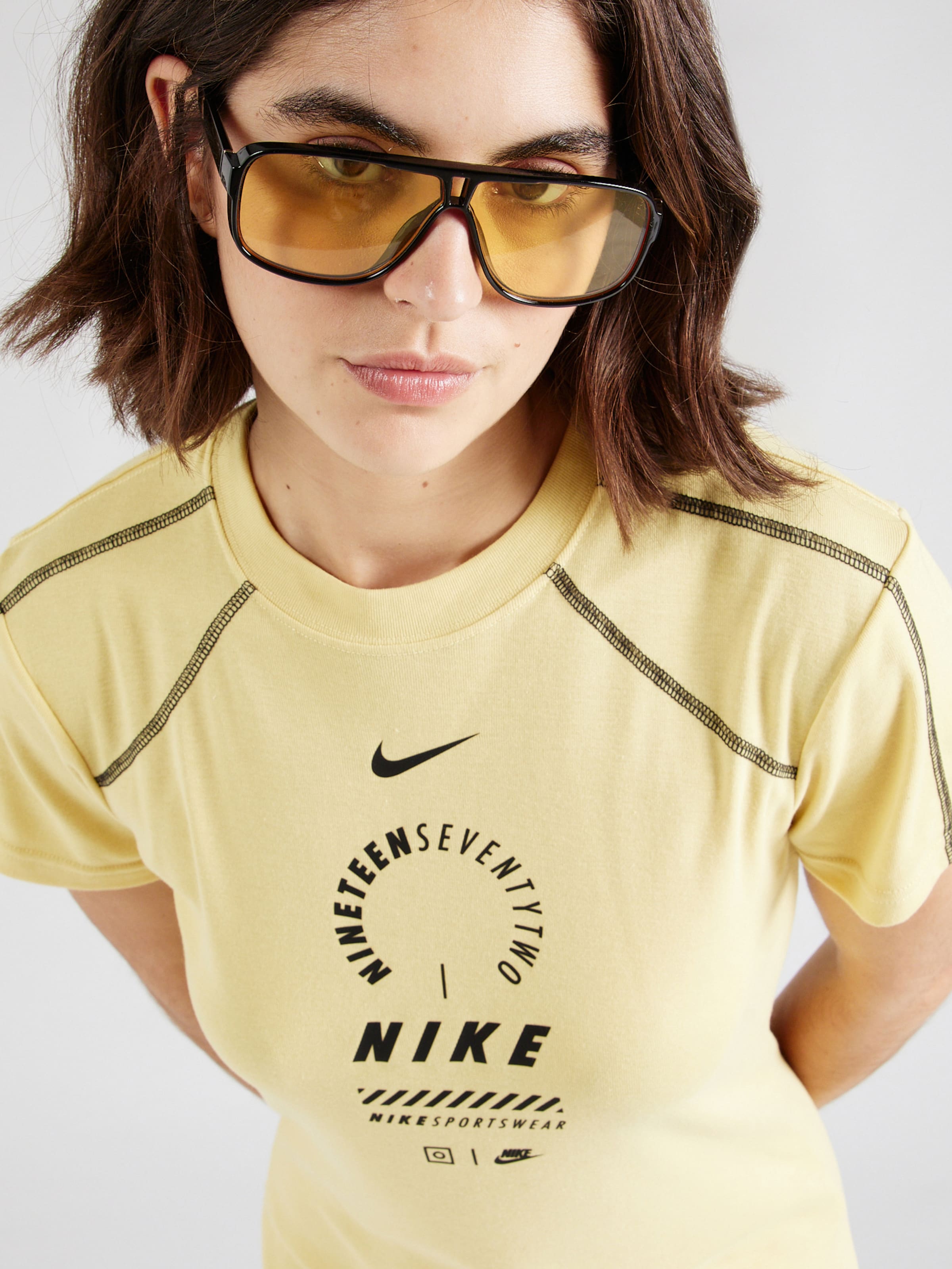 Nike Sportswear Dress in Gold ABOUT YOU