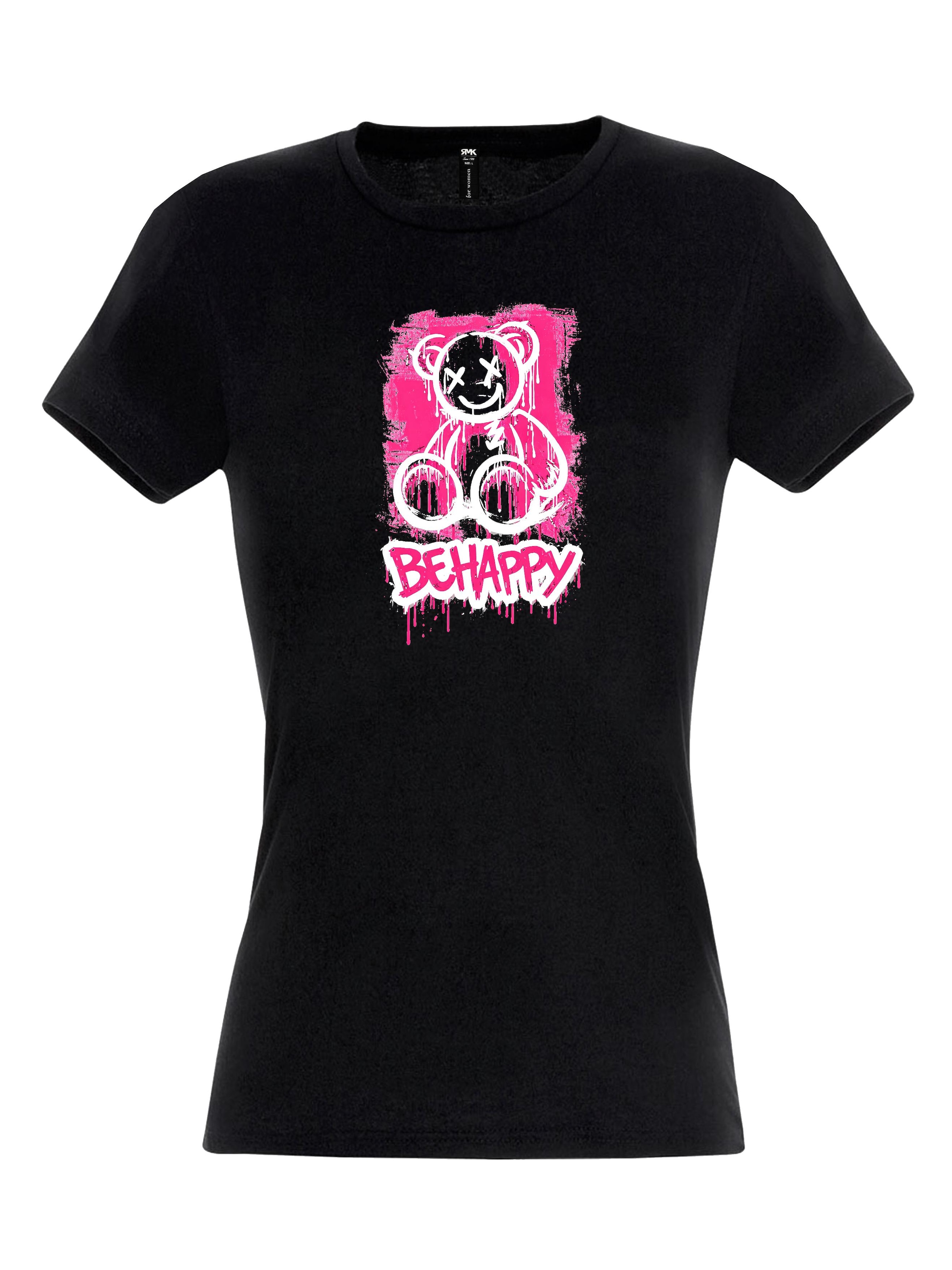 RMK Shirt 'Bear' in Black: front