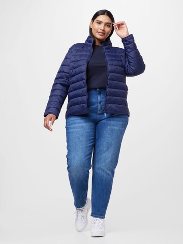 ONLY Carmakoma Jacke 'TAHOE' in Blau