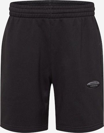 ADIDAS ORIGINALS Regular Broek in Zwart: voorkant