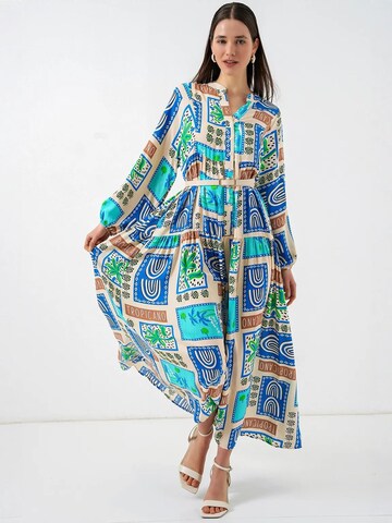Bigdart Jurk in Blauw: voorkant