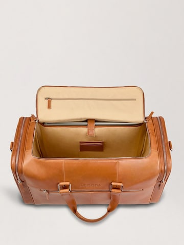 NEGOTIA Leather - Bolsa de fin de semana 'Marent' en marrón