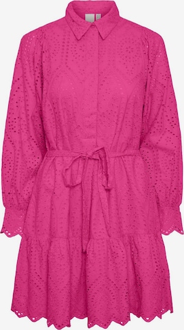 Robe-chemise 'HOLI' Y.A.S en violet : devant