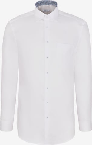 Coupe regular Chemise business SEIDENSTICKER en blanc : devant