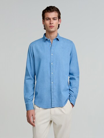 Slimfit Camicia di Scalpers in blu